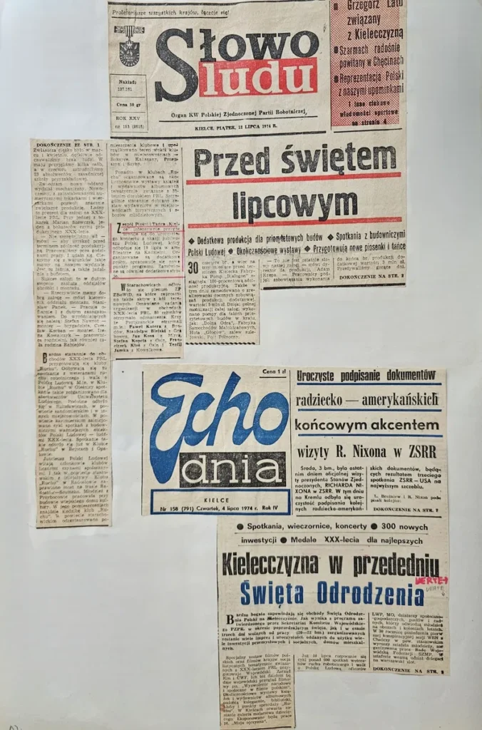 1974 1 12 jubileusz polski ludowej kielce