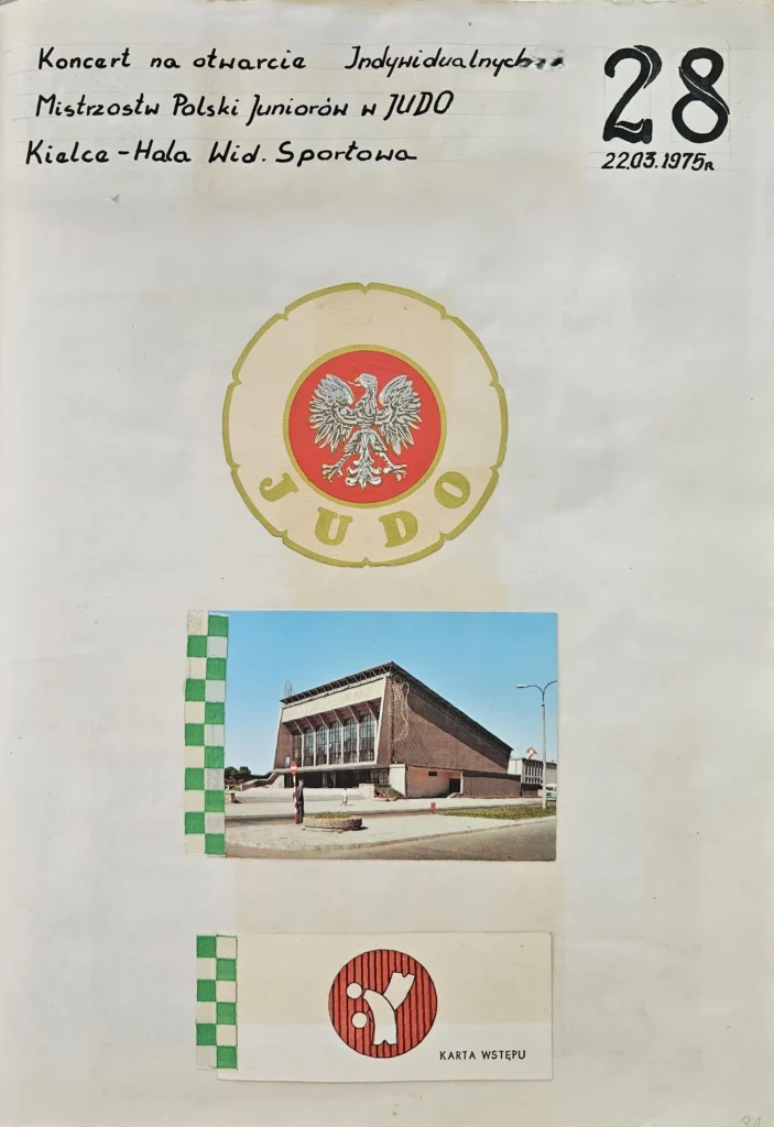 1975 1 31 mistrzostwa pol juniorow judo kielce