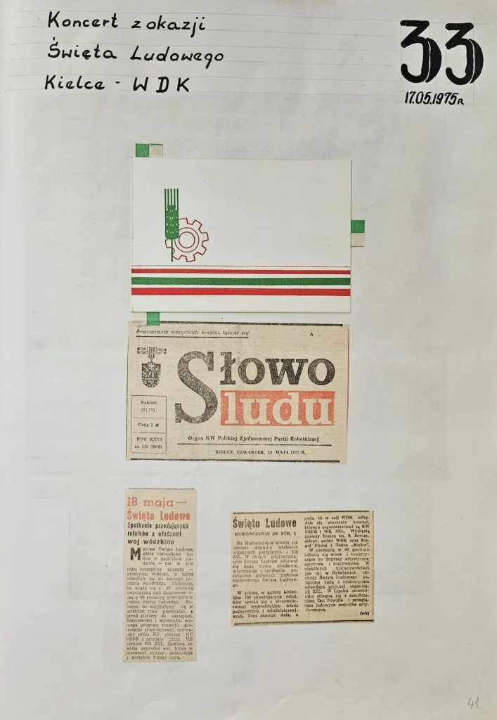 1975 1 41 swieto ludowe wdk kielce