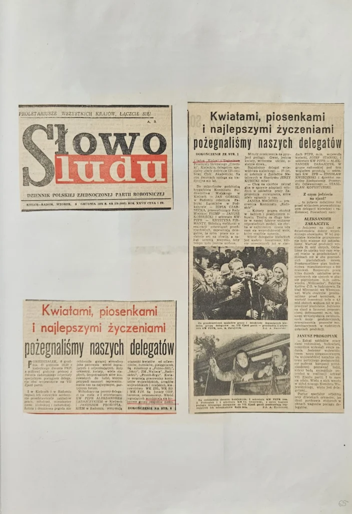 1975 1 65 wyjazd na zjaxd partii