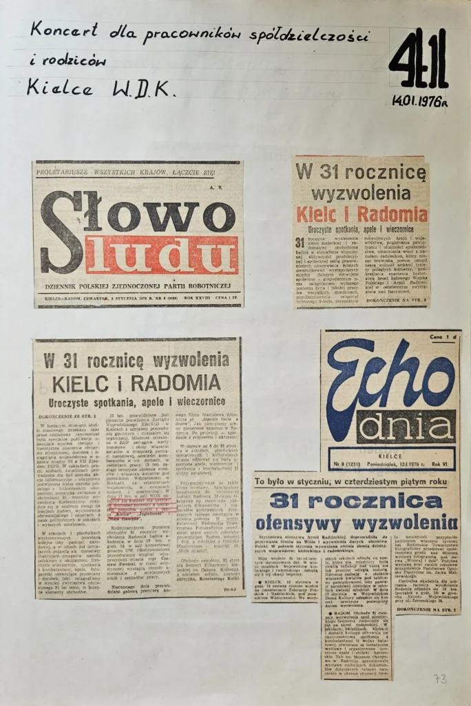 1976 1 73 wyzwolenie kielc i radomia