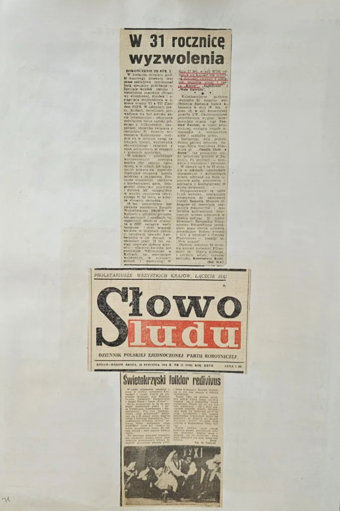 1976 1 78 wyzwolenie kielc i radomia
