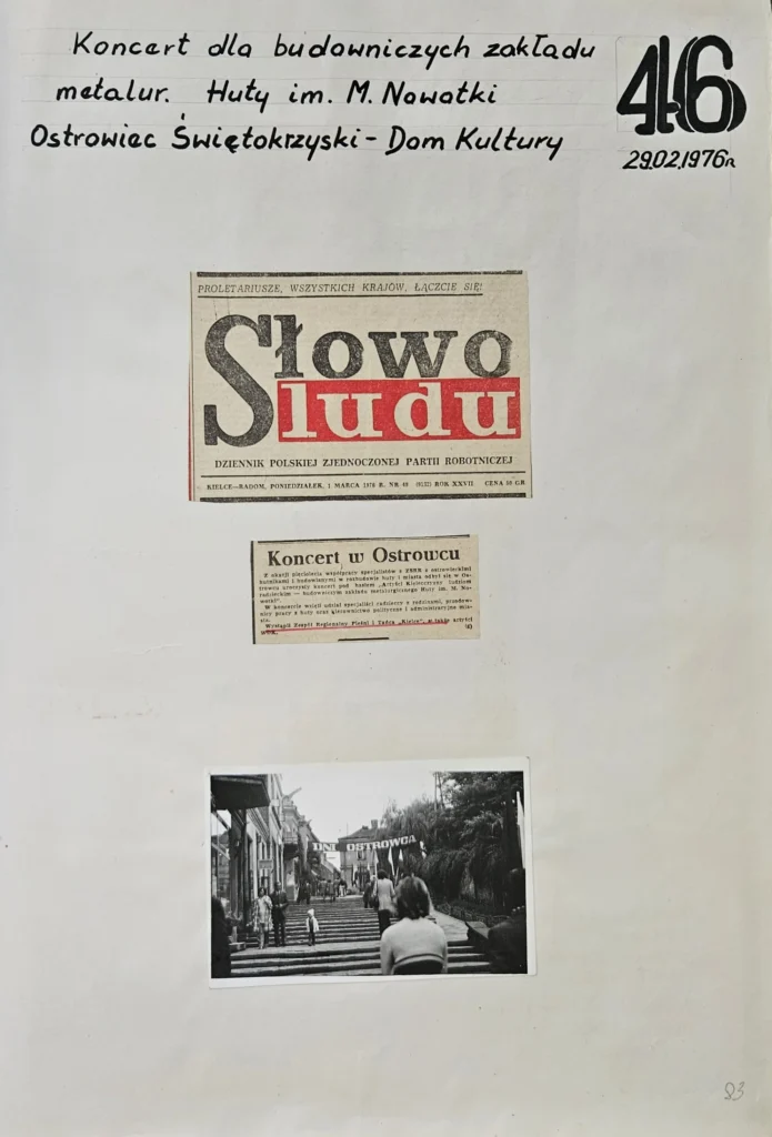 1976 1 83 koncert ostrowiec