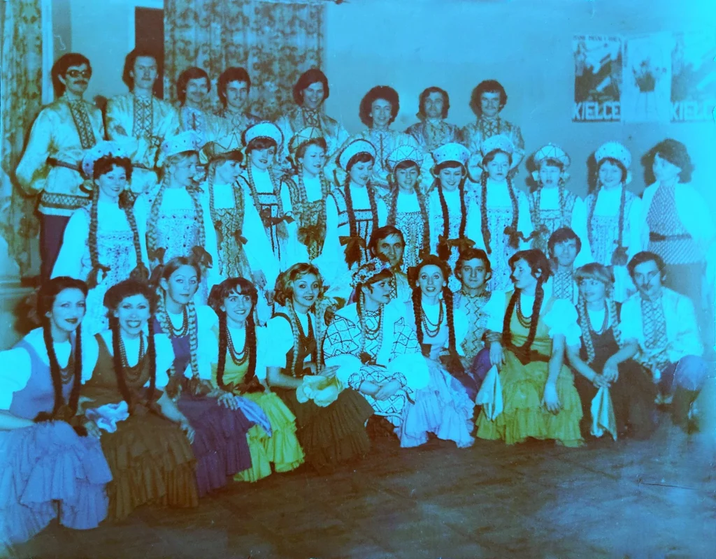 1976 wizyta z winnicy ...