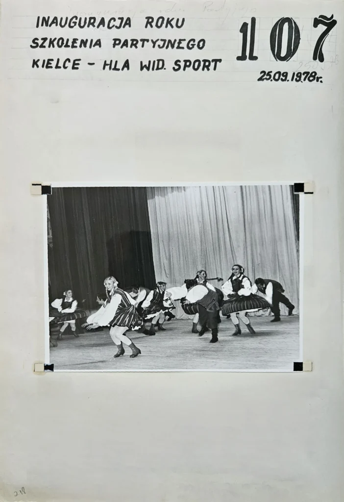 1978 1 218 rok szkolenia partyjnego hala widowisk