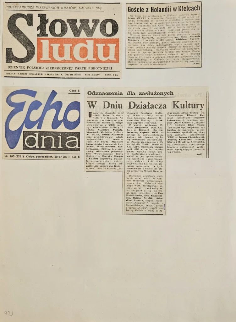 1983 3 92 wizyta holandii