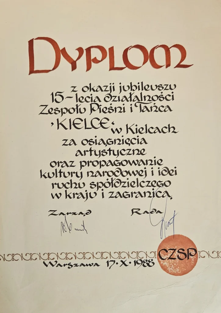 1988 6 zyczenia dyplom