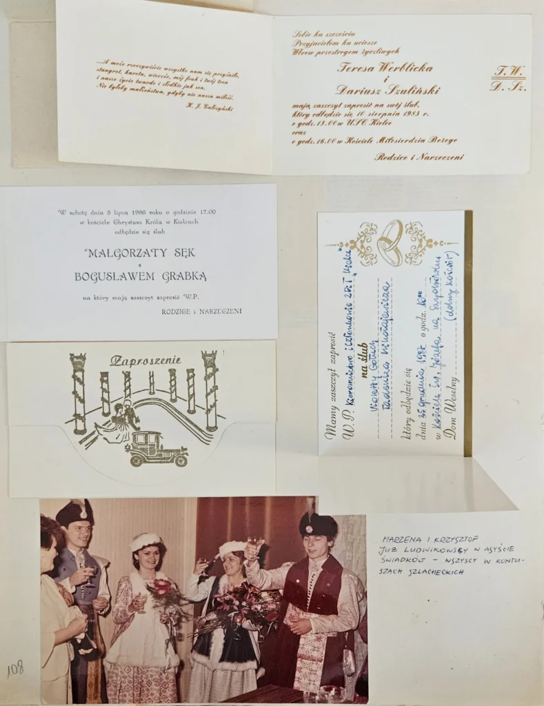 1989 5 108a zaproszenia na sluby