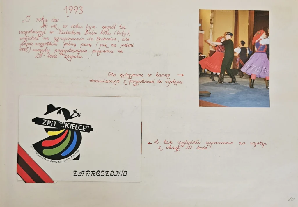 1993 6 10 dwudziestolecie zaproszenie
