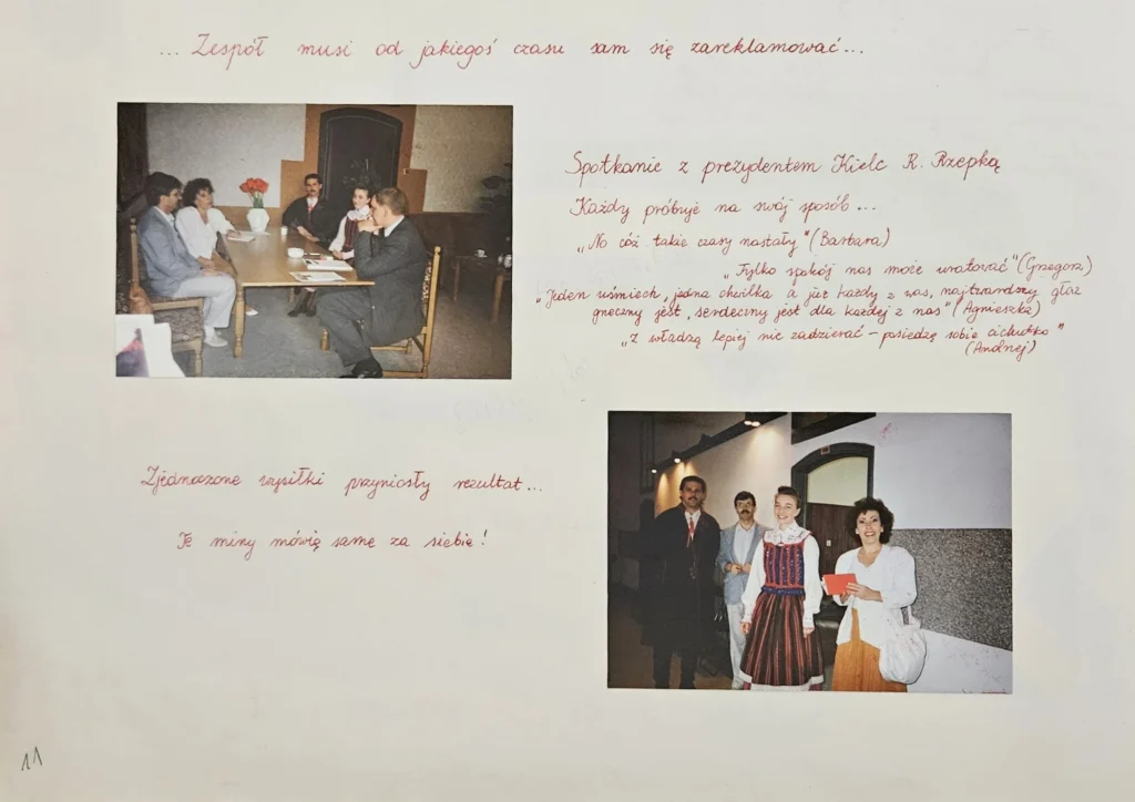 1993 6 11 spotkanie z prezydentem kielc