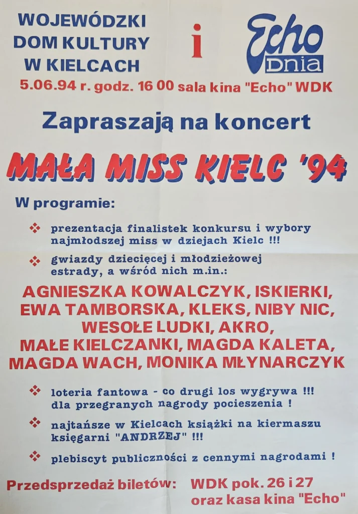 1994 6 mala miss kielc