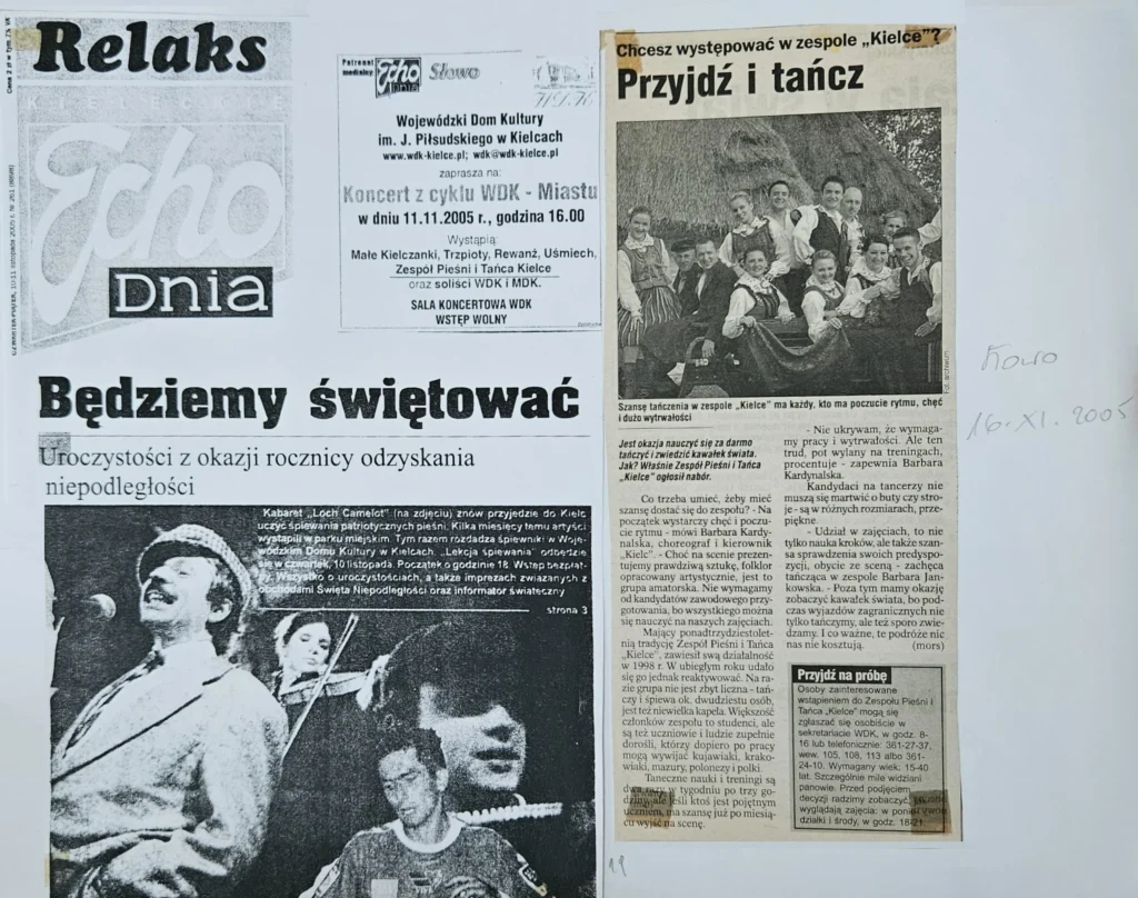 2005 7 19 odzyskanie niepodleglosci